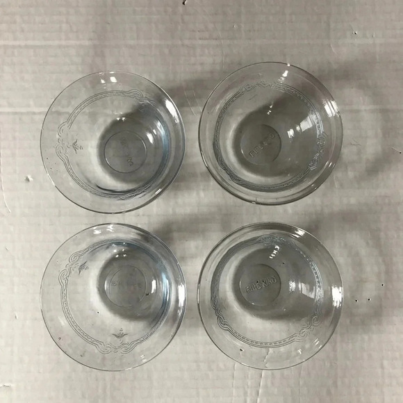 Fire King Blue Sapphire Custard  Cups - Picture 2 of 10